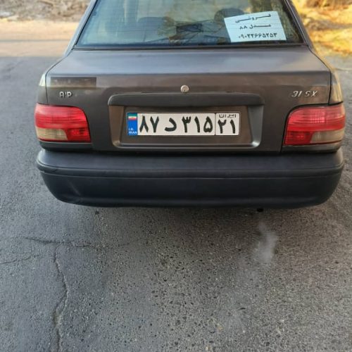 پراید نوک مدادی مدل 88 دوگانه