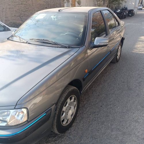 پژو پارس خاکستری مدل ۹۶ فوری