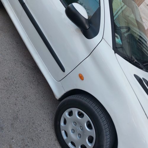 پژو 206 تیپ 5 مدل 92 سفید