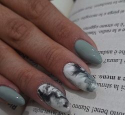 مدل ترمبم ناخن مترو مرزدارن