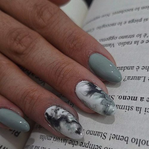 مدل ترمبم ناخن مترو مرزدارن