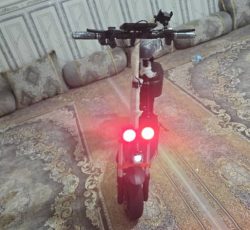 اسکوتر در حد خشک دو روز استفاده شده