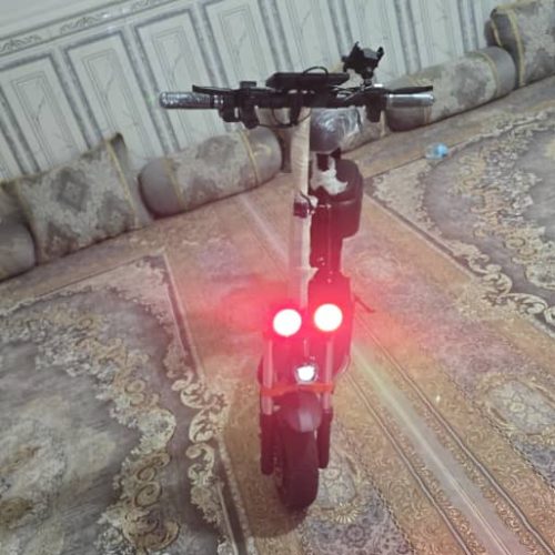 اسکوتر در حد خشک دو روز استفاده شده