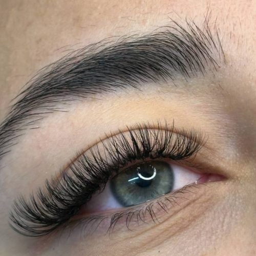 اکستنشن مژه و لیفت