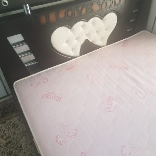 تخت خواب با تشک رویال