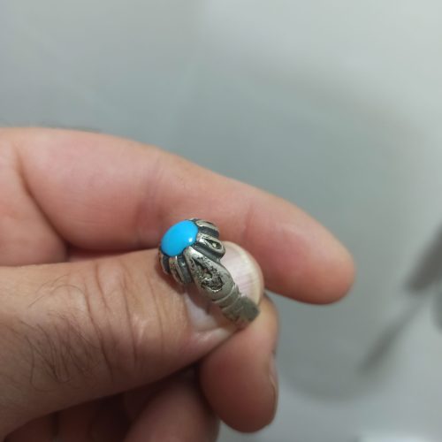 انگشتر فیروزه ای
