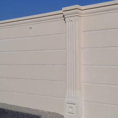 سیمان کاری طرح رومی