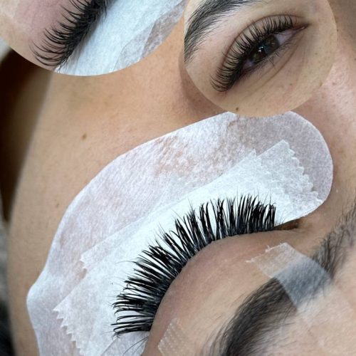 اکستنشن مژه و لیفت