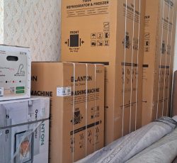 یخچال دوقلو، جاروبرقی، ال ای دی50اینچ،لباسشویی، فر برقی همه ی اینها مارک بلانتون هست