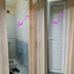 درب و پنجره دوجداره و توری آکاردئونی(پشه ای)