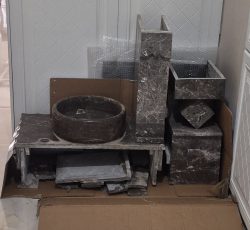 روشویی سنگی ماربل