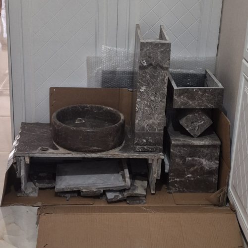 روشویی سنگی ماربل