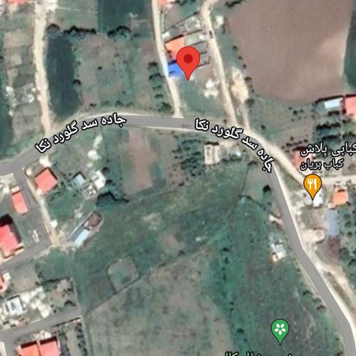 زمین در روستای توریستی رودبار سد گلورد