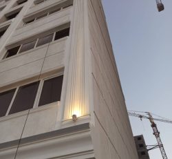 نما رومی شسته. پلستر داخل. با خمیره سقف