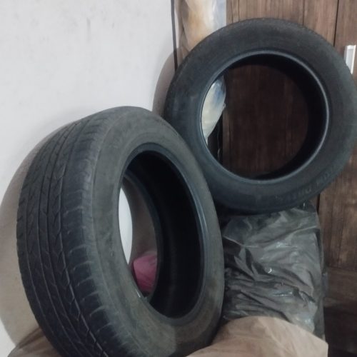 فروش دو حلقه لاستیک خودروی سمند کارکرده