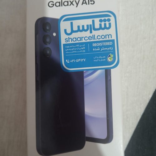 مدل دستگاه : Galaxy A15 . 6/128GB