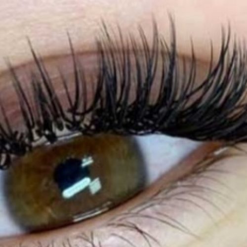 مدل برای مژه اسپایکی