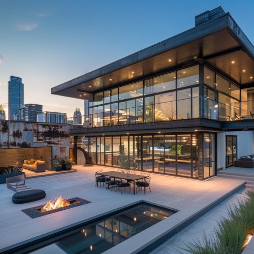 طراحی ویلا و نما