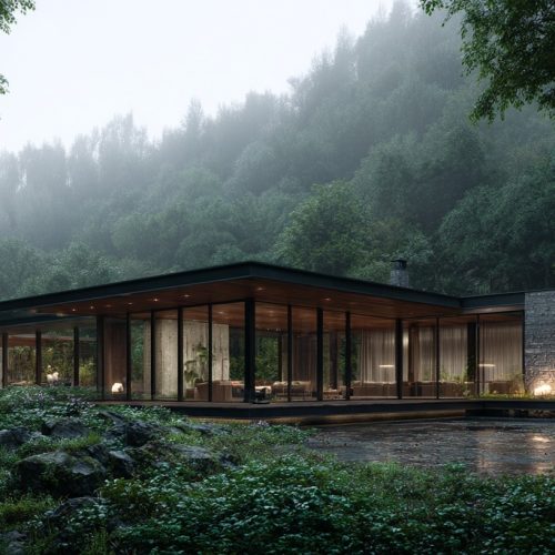 طراحی ویلا و نما