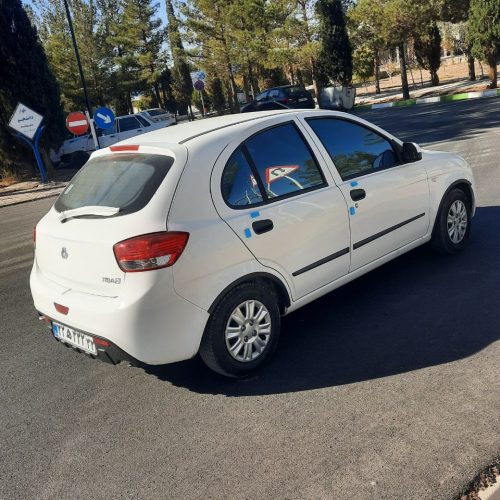 تیبا هاچبک سفید مدل 1402