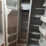 یخچال ساید جنرال الکترونیک آمریکایی روکش چرم