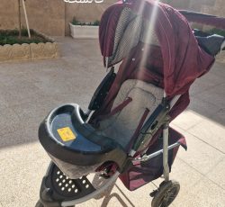 کالسکه بچگانه در حد نو و سالم