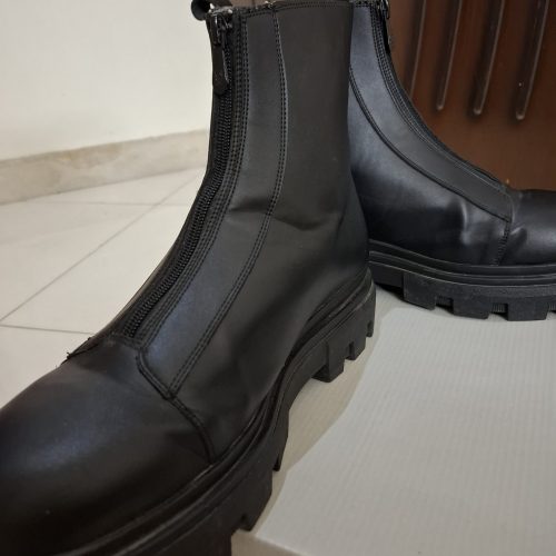 نیم بوت برشکا جلو زیپ دار