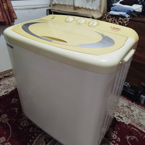 ماشین لباسشویی sunnyدوقلو 9کیلویی