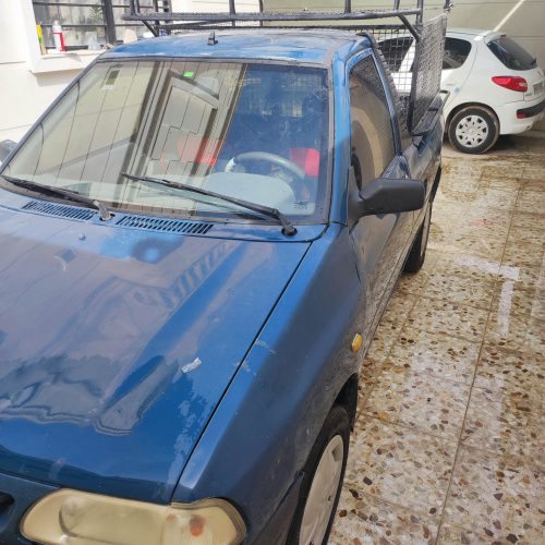 پراید وانت آبی مدل 92