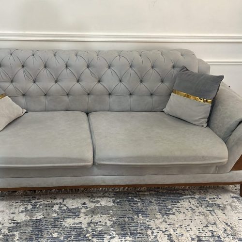 مبل هشت نفره بهمراه کاناپه ومیز