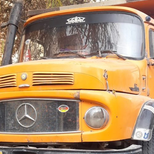 کامیون لودر خاک برداری گودبرداری