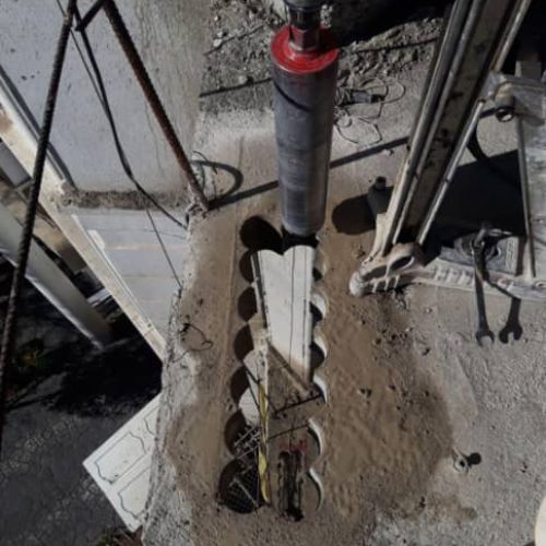 کرگیری و برش بتن چراغ ویسی