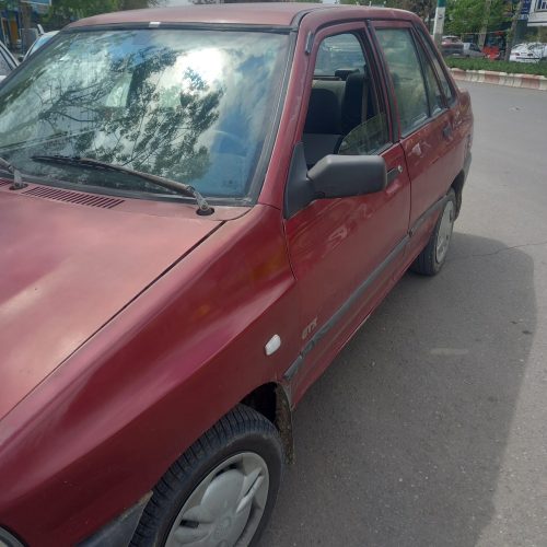 پراید صبا آلبالویی مدل 81