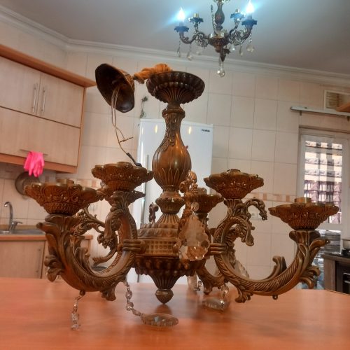 دو عدد لوستر تمیز و شیک