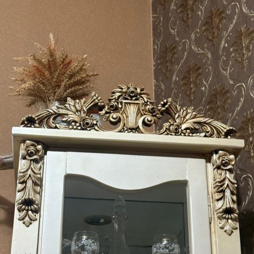 میز ناهار خوری 6نفره و بوفه چوبی