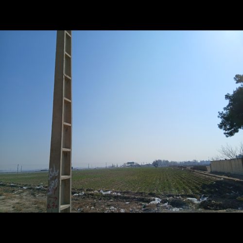 فروش زمین کشاورزی باغچه با اب چاه کشاورزی