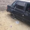 ماشین پراید یه خورده تصادفی