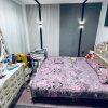 تختخواب دو نفره 180 با تشک رویال چوب راش