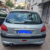 206 مدل 82 ابی نقره ای بدونه رنگ وضربه