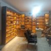 دکور داروخانه قفسه دخانیات ویترین مغازه میز کانتر