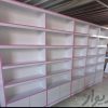 دکور دخانیات قفسه داروخانه ویترین سوپرمارکت میز رگال