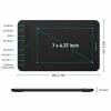 قلم نوری XP-PEN Decقلم نوری XP-PEN Deco Mini ۷ V۲ (کاملاً نو و استفادهنشده – ۲ تومن زیر قیمت)o Mini۷ V۲ | نو و کامل | ۱۶۳۸۴ سطح فشار