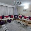 سرویس مبلمان ۸ نفره بسیار تمیز با ۳عدد جلومبلی